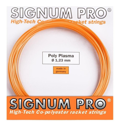 Corda Signum Pro Poly Plasma 1.23mm Laranja - Set