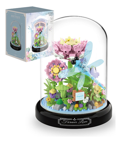 Bloque De Flores Para Insectos, Abeja, Mariposa, Bonsái, Mod