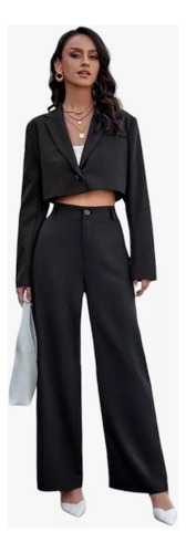 Pantalon Sastrero Palazzo Mujer De Vestir Formal Tendencia