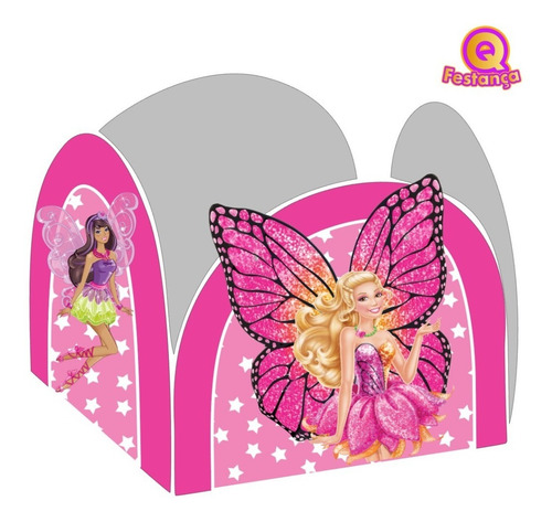 Kit Festa Pronto Barbie Butterfly *78 Itens*