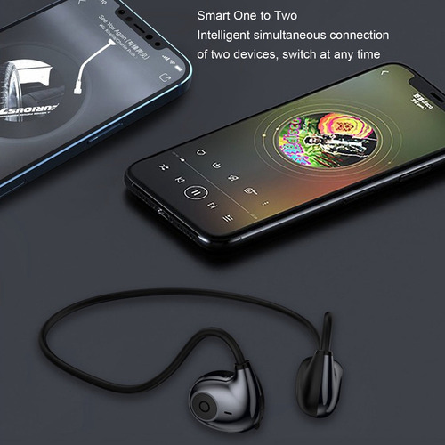 Hu Auriculares Conducción Aire Oído Abierto Bluetooth