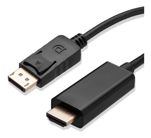 Cable Adaptador Displayport A Hdmi 1,8 Metros 1080p Full Hd
