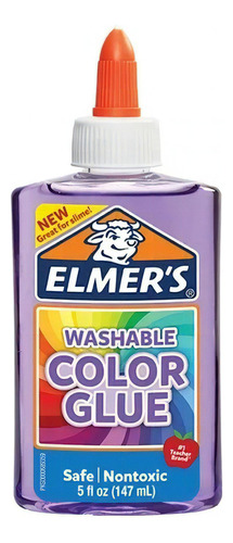 Pegamento Pegante Elmer's Color Glue color morado