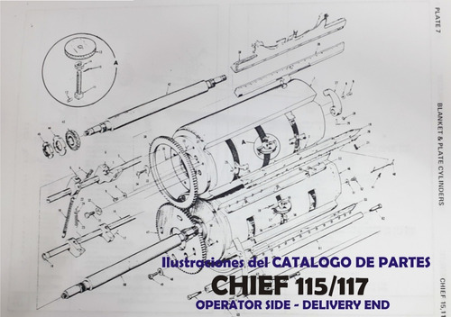 Catalogo Chief De Partes Prensa Offset 115 Y 117
