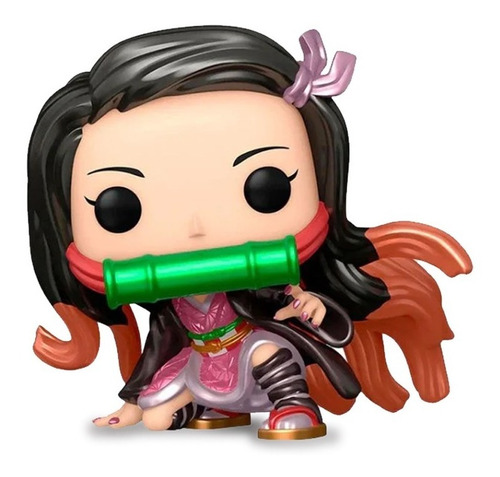 Demon Slayer Nezuko Comic Con Funko Pop Anime Exclusivo Cf