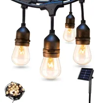Comprar Luces Guirnaldas Inalambricas De 20 Focos Por 10 Metro.solar