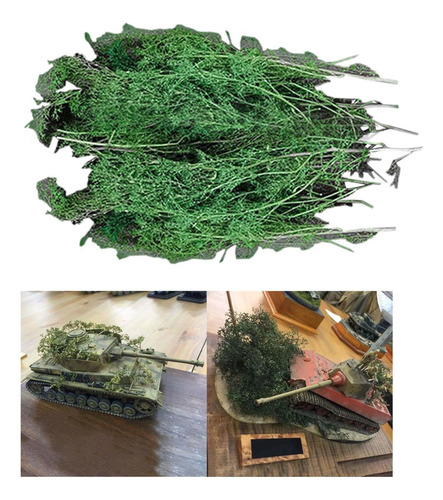 Material De Maqueta De Árboles En Miniatura 1/48 Con Paisaje