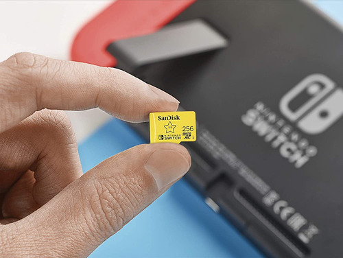 Microsd 256gb Sandisk Microsdxc Uhs-i Para Nintendo Switch