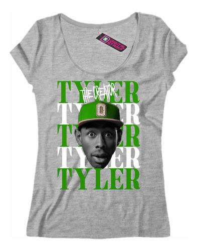 Remera Mujer Tyler The Creator Rap Hip Hop Rh7 Dtg Premium