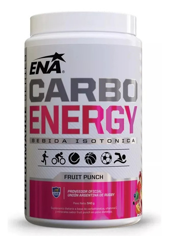 Ena Carbo Energy X 540g  Fruit Punch