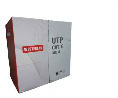 Cable Utp Cat6 305 Mts 70% Cobre Real Westerlan 