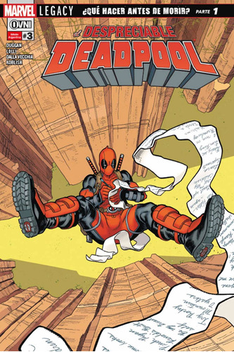 Cómic, Marvel, Despreciable Deadpool 1,2,3 Ovni Press