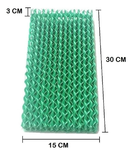 Imagem 2 de 7 de Filtro Colmeia Traseira Climatizador Electrolux Cl07f Cl07r