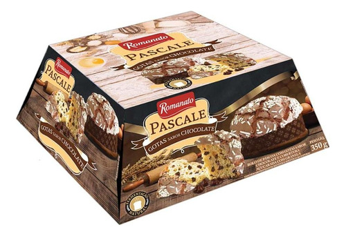 Bolo Pascal Romanato Gota De Chocolate 350g