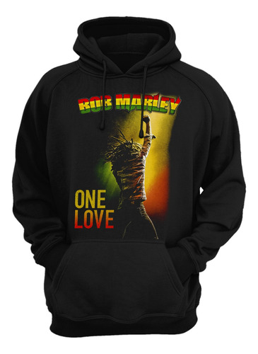 Sudadera Bob Marley, Unisex Con Capucha Y Cangurera 04