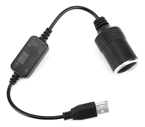 Interfaz Usb Cable Alimentación Enchufe Encendedor Coche 12v