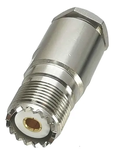 Conector Uhf Fêmea So239 Cabo Rg213/rgc213 02-pcs | MercadoLivre