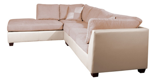 Sofá Seccional Padua Izquierdo Pu / Velvet Latam Home