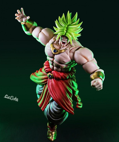 Boneco Broly Kong Studios Dragon Ball Action Figure Majin Go