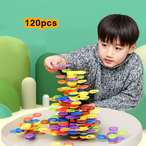 Bloque De Equilibrio Educativo Toys Para Niños 120 Piezas