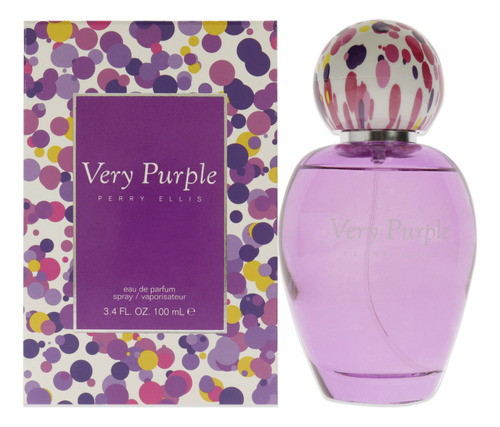 Perfume Perry Ellis Very Purple Edp En Spray Para Mujer, 100