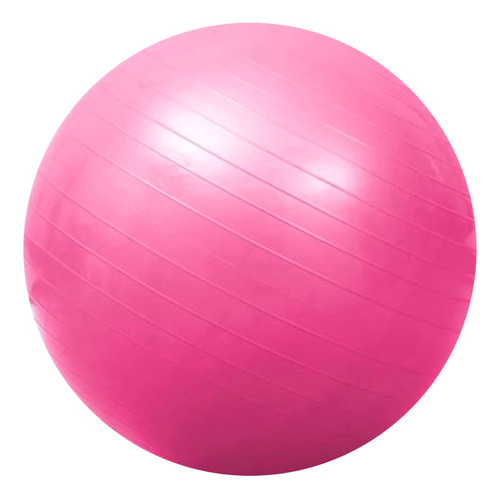Pelota Yoga Ball Esferodinamia Forest Fitnes Suiza 65 Cm Color Rosa