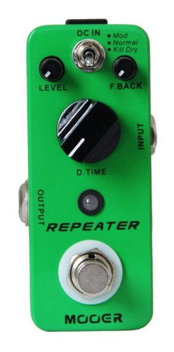 Mooer Repeater Pedal Delay Digital True By Pass