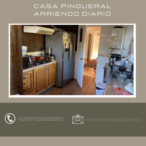 Casa Equipada Arriendo Diario Y Mensual En Pingueral Julio