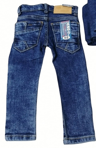 Pantalón De Mezclilla Skinny De Moda Para Niño Jeans