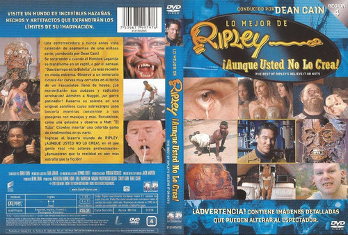 Ripley Aunque Usted No Lo Crea Dvd Original Zona 4