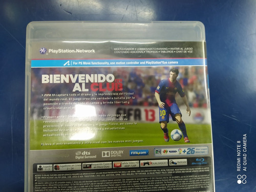 Fifa Soccer 13 Ps3 (físico) Original (Usado)