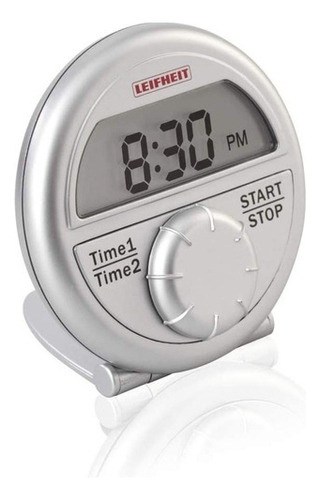 Timer De Cocina Digital Reloj Leifheit 2 Tiempos Simultáneos