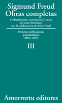 Comprar Obras Completas Sigmund Freud - Tomo Iii  - Sigmund Freud
