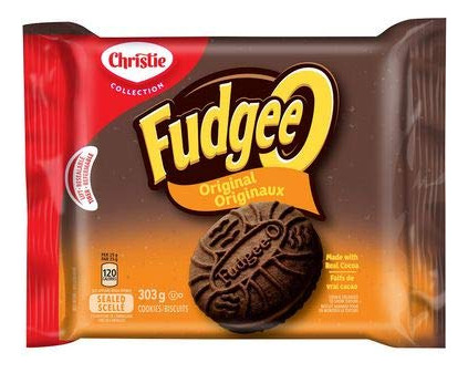 Christie Fudgeeo, Original, Cookies, 303 Gramos/10.68 Dmyna