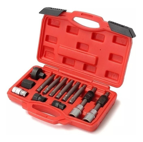 Kit Extractor De Poleas Alternador 13 Piezas Ruhlmann Juego