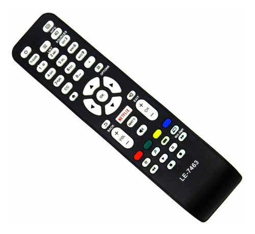 Controle Remoto Tv Aoc Função Netflix Le43s5977 Le32s5970