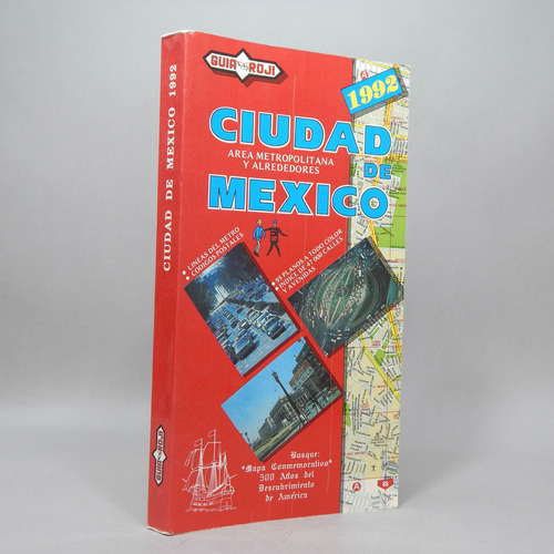 Guía Roji De La Ciudad De México Área Metropolitana 1992 R3