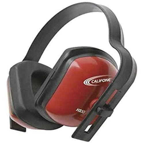 Protector De Oídos Hs50 Hearing Safe, Color Rojo Brill...