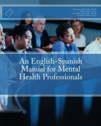 Un Manual En Ingles Para Profesionales De La Salud Mental Ed
