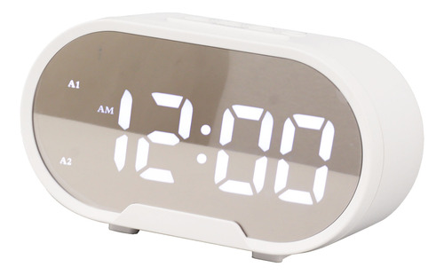 Reloj Despertador Digital Con Pantalla Led Usb Y Espejo De L