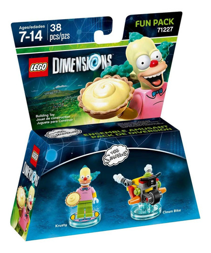 Toy Lego Dimensions The Simpsons Krusty Fun Pack