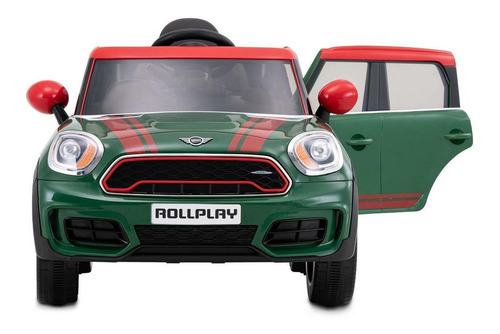 Auto Eléctrico Prinsel Mini Cooper Countryman Verde Color Verde oscuro