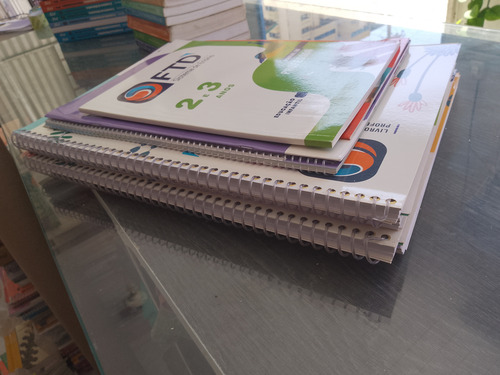 Livros Escolares Ftd - Ed Inf 2 Anos, Organizado Pela Editora Do Professor.