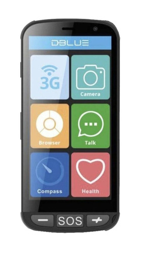 Imagen 1 de 3 de Tecnolab Senior Phone TL106 Dual SIM 8 GB negro 1 GB RAM