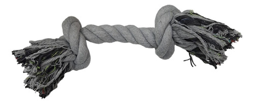 Trixie Juguete Tironeo Perro Soga 2 Nudos Cuerda Multicolor Color Gris