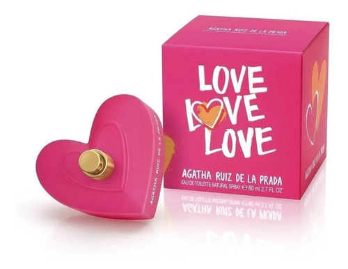 Perfume Love Love Love De Agatha Ruiz De La Prada X80ml