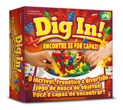 Jogo De Busca Dig In Brinquedo D Encontrar 31092 Copag