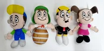 Comprar Coleção Antiga 4 Pelúcias Turma Do Chaves Mc 