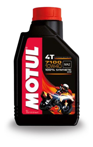 7100 10w40- Motul Aceite Para Moto -sintético -4t Ma2 1lt