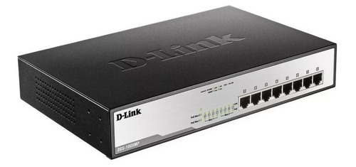 D-link - Dgs-1008mp Switch 8 Puertos Gigabit Poe, No Adminis